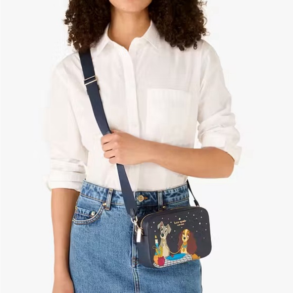 Disney X Kate Spade NWT Lady And The Tramp Camera Bag - Picture 2 of 6